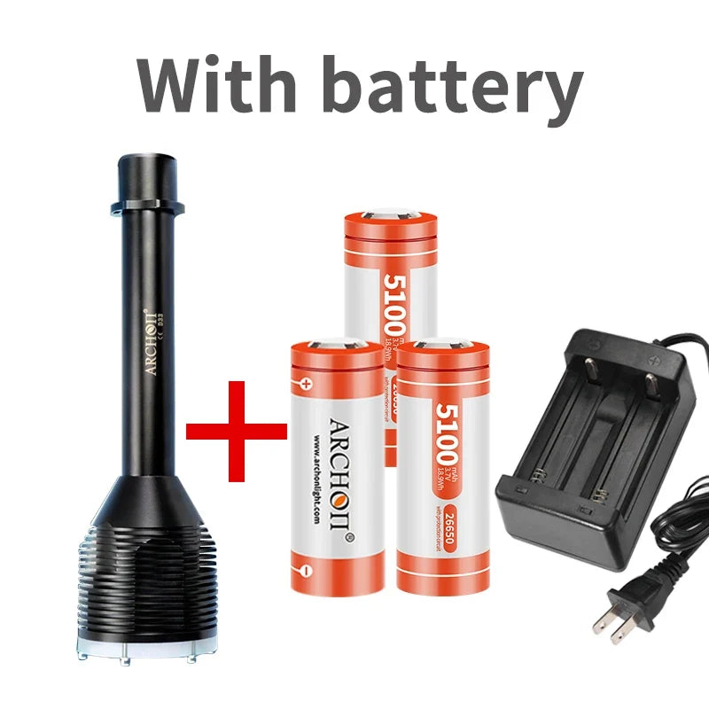 ARCHON D33 3000lumens diving light