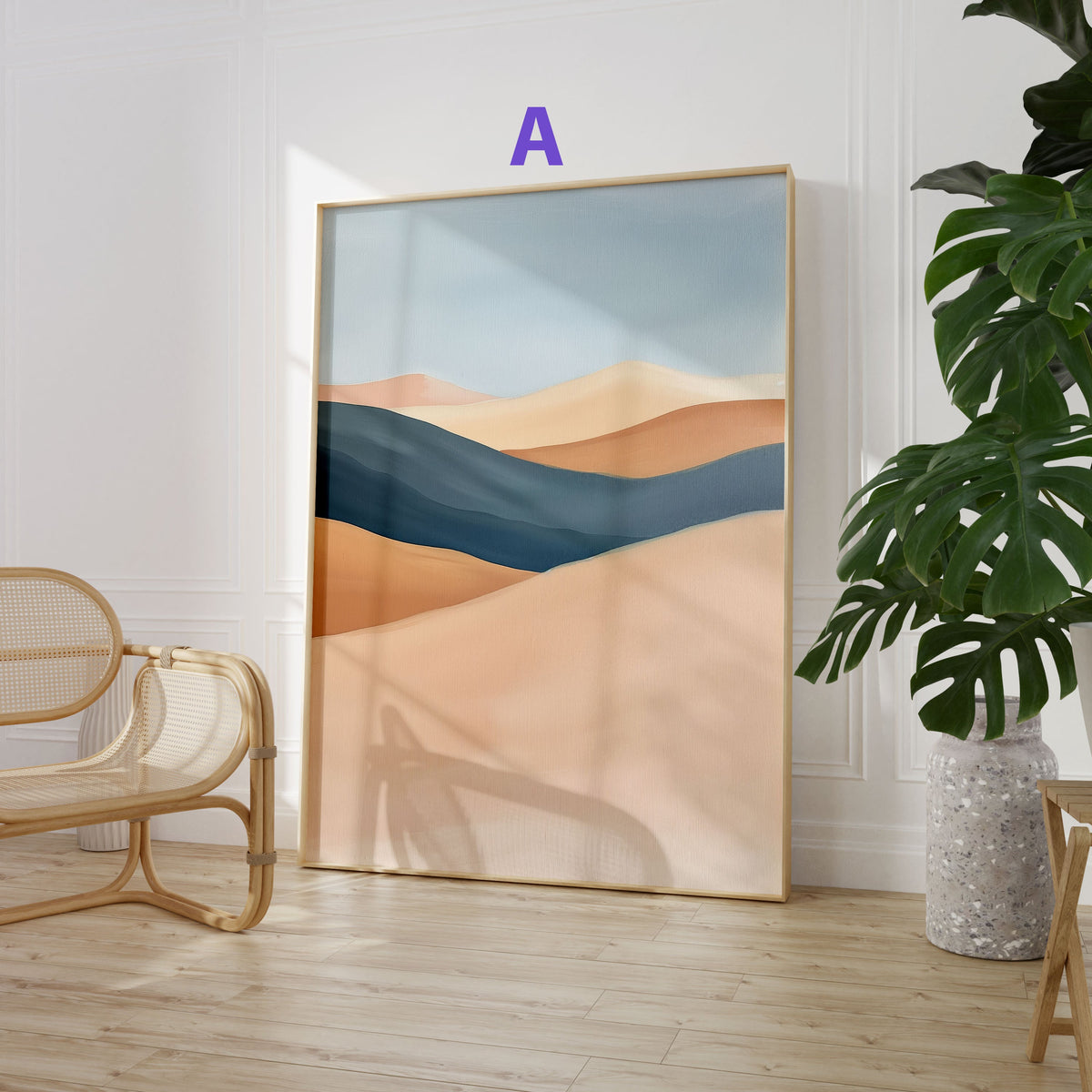 Landschaft Poster · Geschenkidee · Mediterrane Landschaften, Frauenporträts und Stillleben · Dekoprint ohne Rahmen-2