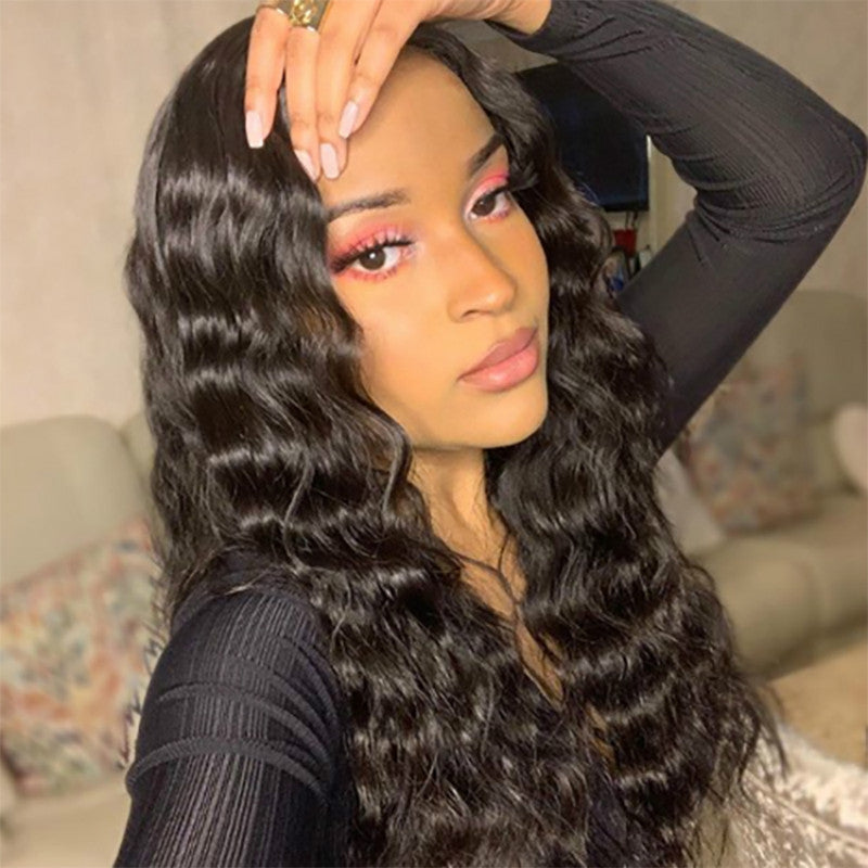 African Small Curly Hair Synthetic Wig-2