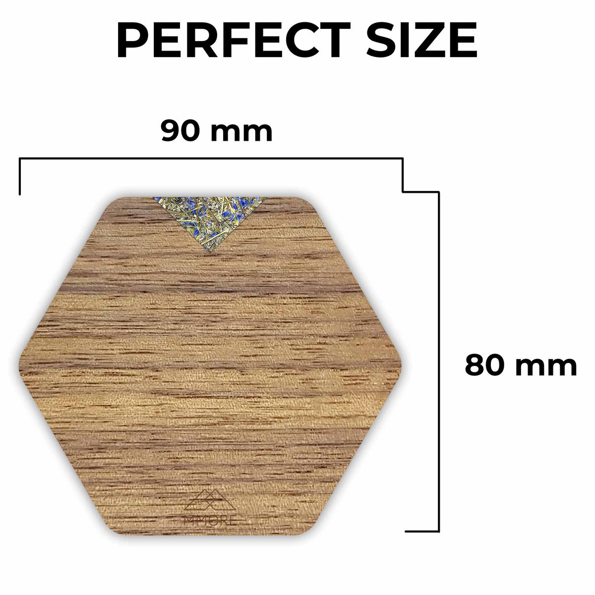 PERSONALIZED Wooden Coasters - American Walnut / Set of 4 Coasters-4