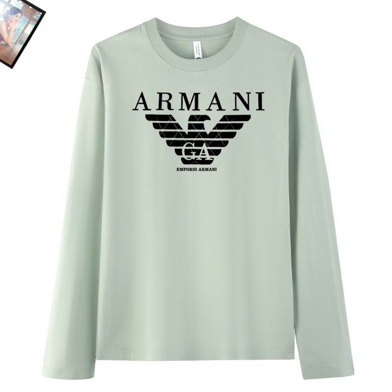 Armani  Halsringning:Rundad Mönster:Tryck Detaljer:Midjeresår