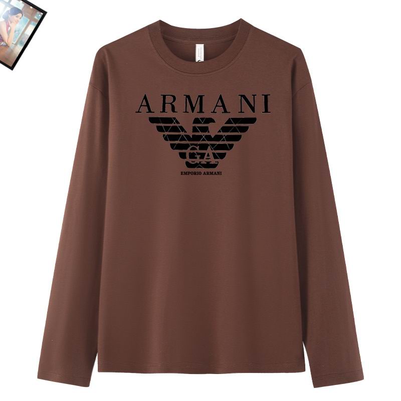 Armani  Halsringning:Rundad Mönster:Tryck Detaljer:Midjeresår