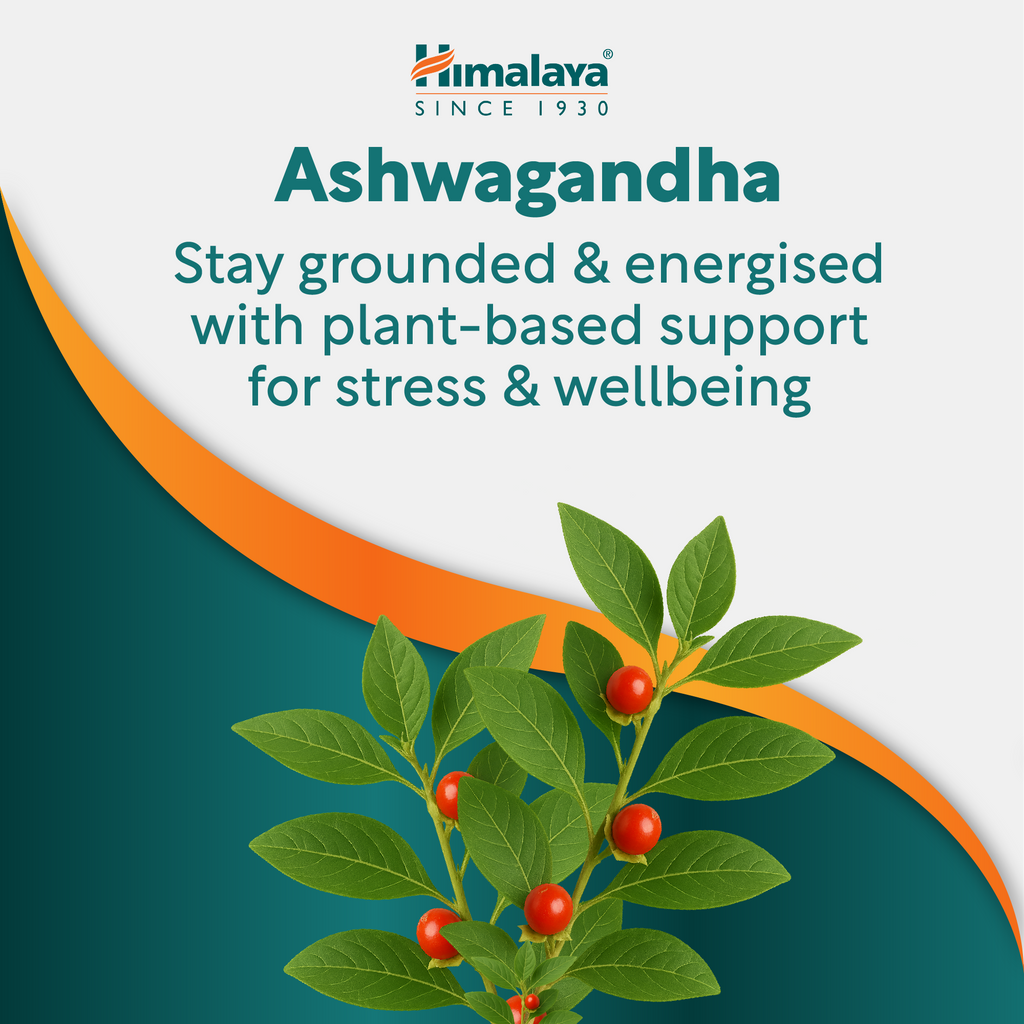 Himalaya Stress Wellness Ashvagandha - 60 Tablets