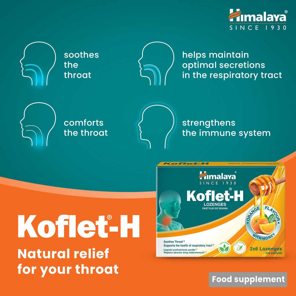 Himalaya Koflet-H Orange - Lozenges 2x6s-3