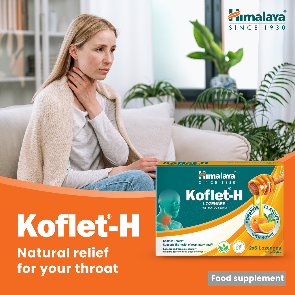 Himalaya Koflet-H Orange - Lozenges 2x6s-1