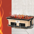 Grillz BBQ Grill Tabletop Charcoal Smoker-0