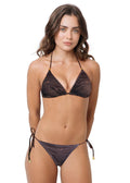 Loco Boutique Burlap Sliding Triangle