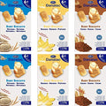 Danalac Baby Biscuits (120g x 6) Combo Snack Pack - 2 Banana, 2 Cocoa, 2 Natural Plain - Snacks and Food for Toddlers 6+ Months with Calcium, Iron and Vitamins-0