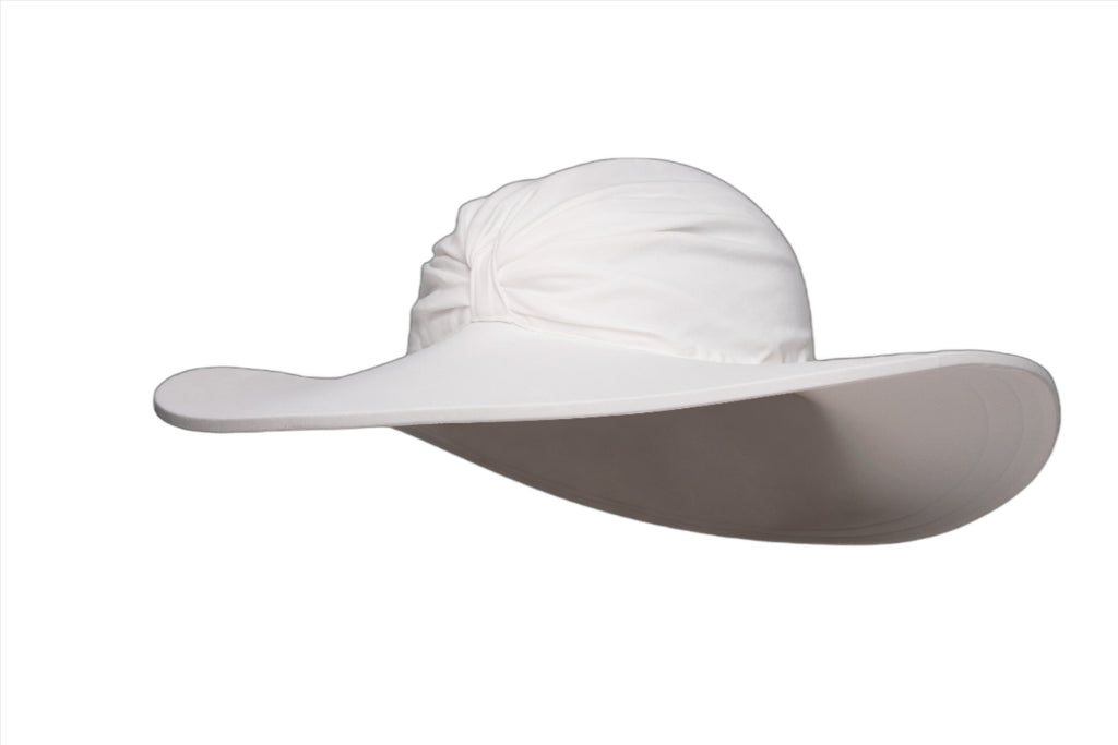 Bahamas UV Sun Hat | Wide-Brim Sun Protection UPF50 Hat - White