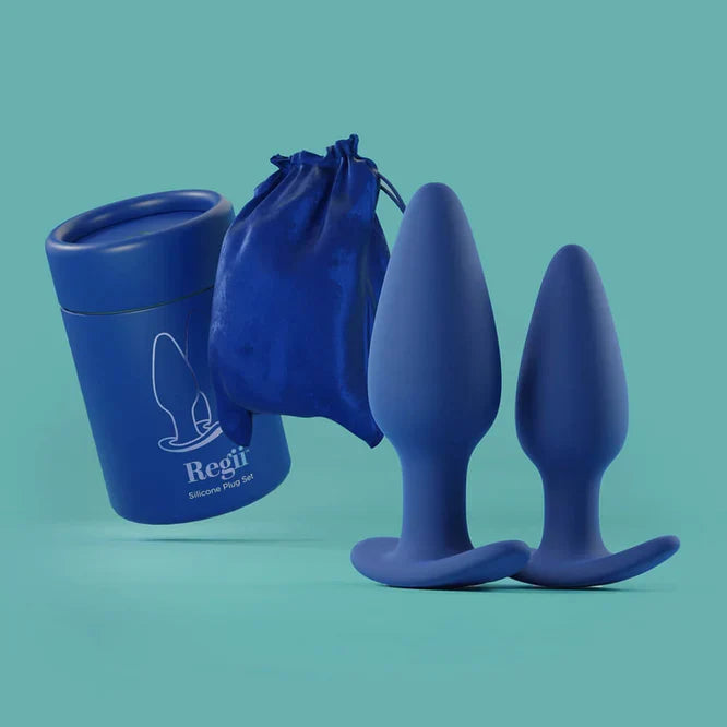 Biird Regii Silicone Anal Plugs Set 2-Pcs-4