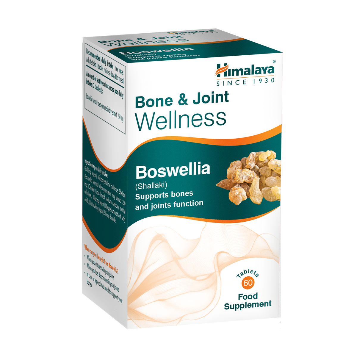 Himalaya Bone & Joint Wellness Boswellia - 60 Tablets-1