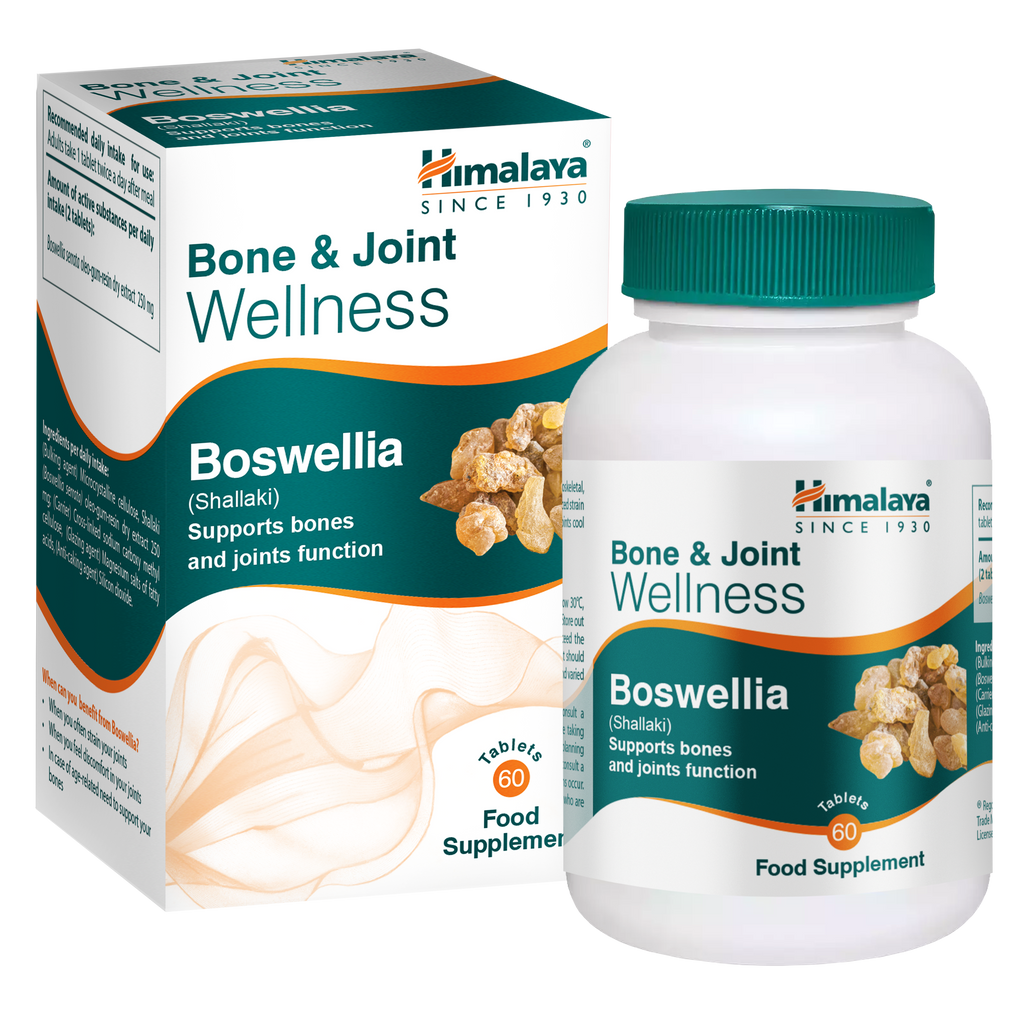 Himalaya Bone & Joint Wellness Boswellia - 60 Tablets-0