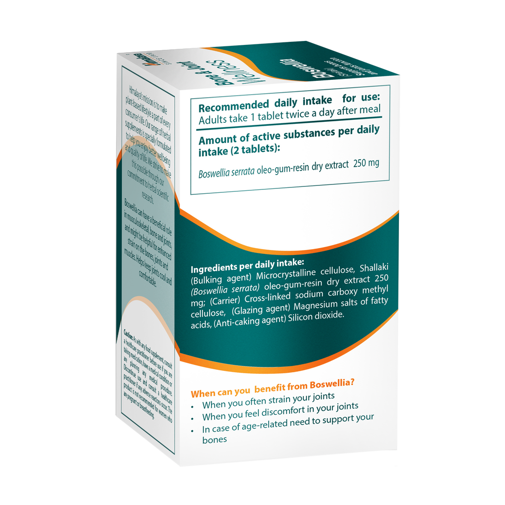 Himalaya Bone & Joint Wellness Boswellia - 60 Tablets-2