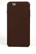 iPhone 6 Plus Case, Brown Leather-0