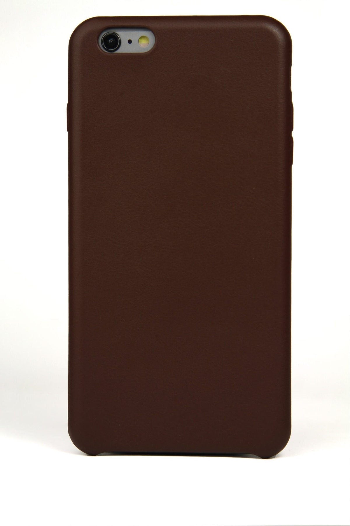 iPhone 6 Plus Case, Brown Leather-0