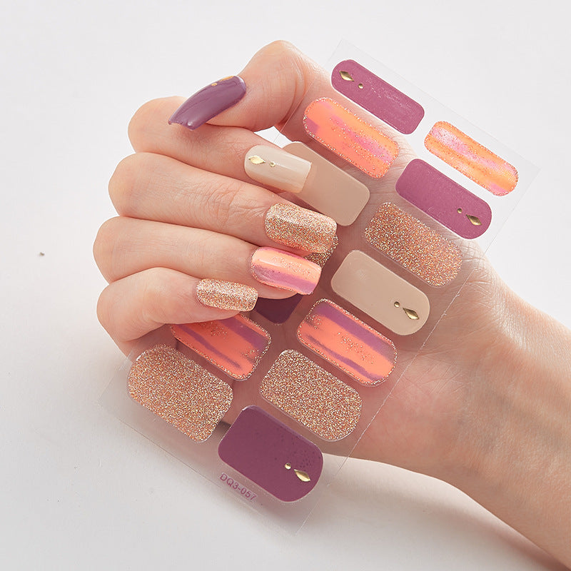 Butterfly Laser Nail Stickers for Chic Nail Styling-16