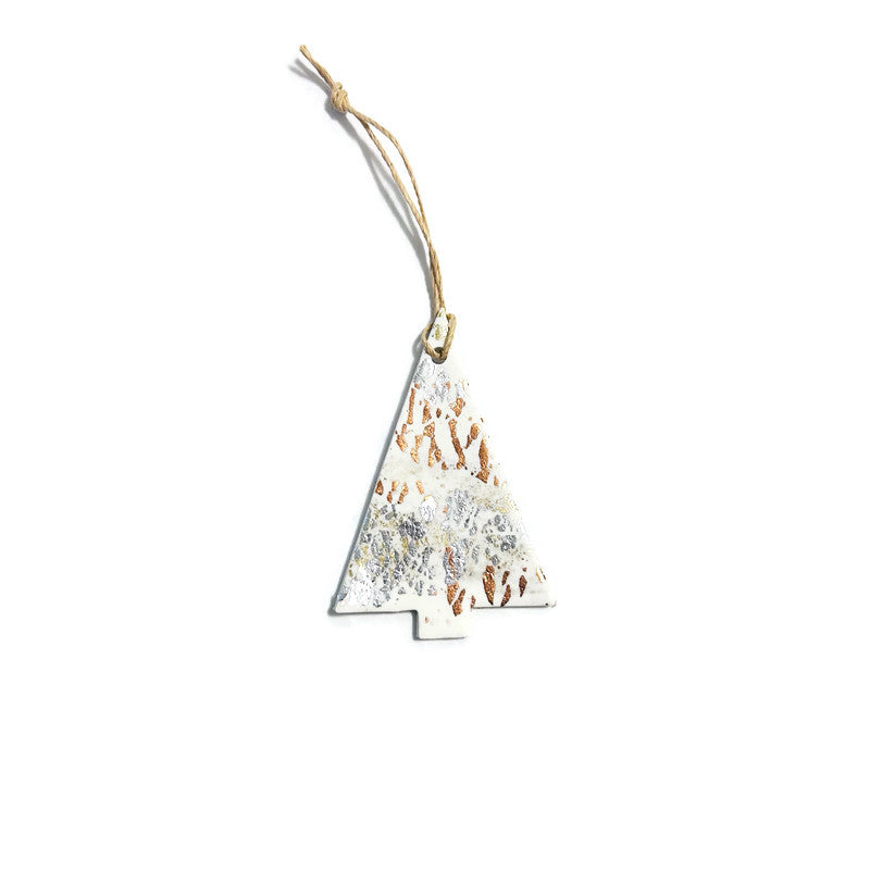 Tree Shaped Christmas Ornament Handmade-1