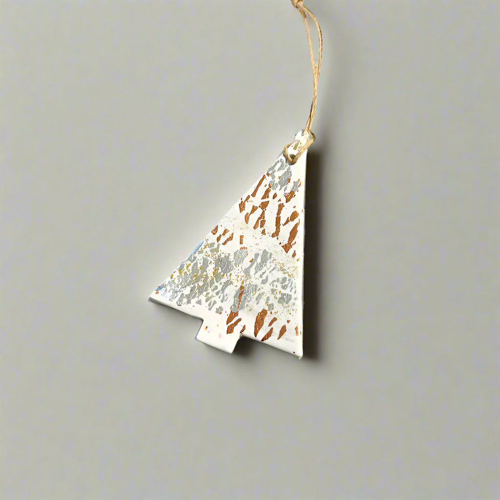 Tree Shaped Christmas Ornament Handmade-0