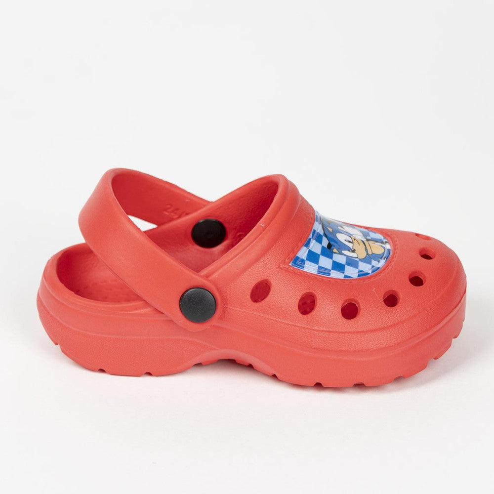 Sonic a sündisznó gyerek papucs, klumpa, clog