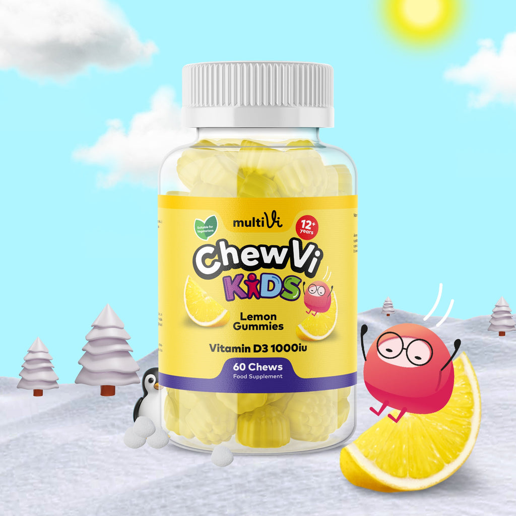 Vitamin D3 Gummies - Lemon Flavour (For Kids)-0