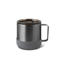 Titanium Grey camp mug-Metallic Grey 10 OZ-0