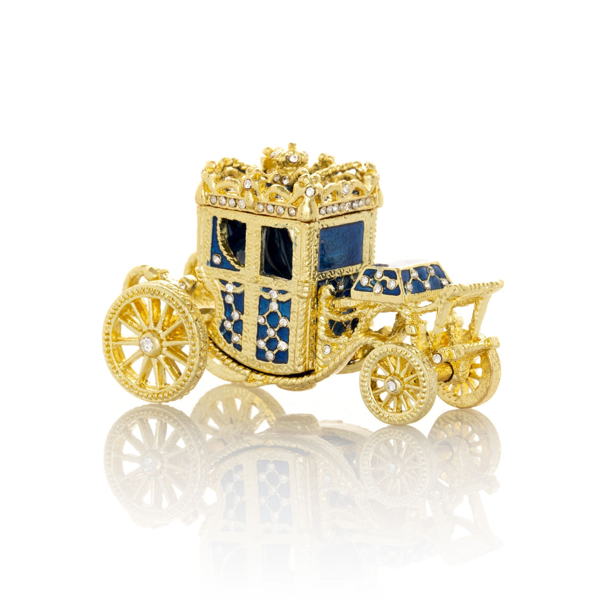 Gold & Blue Carriage-0
