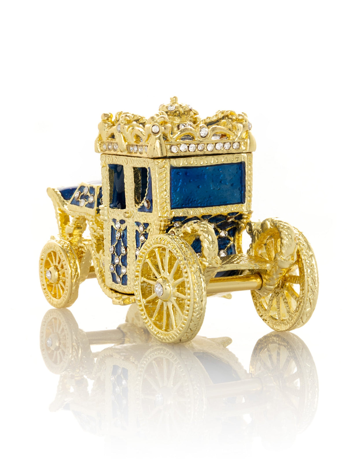 Gold & Blue Carriage-2