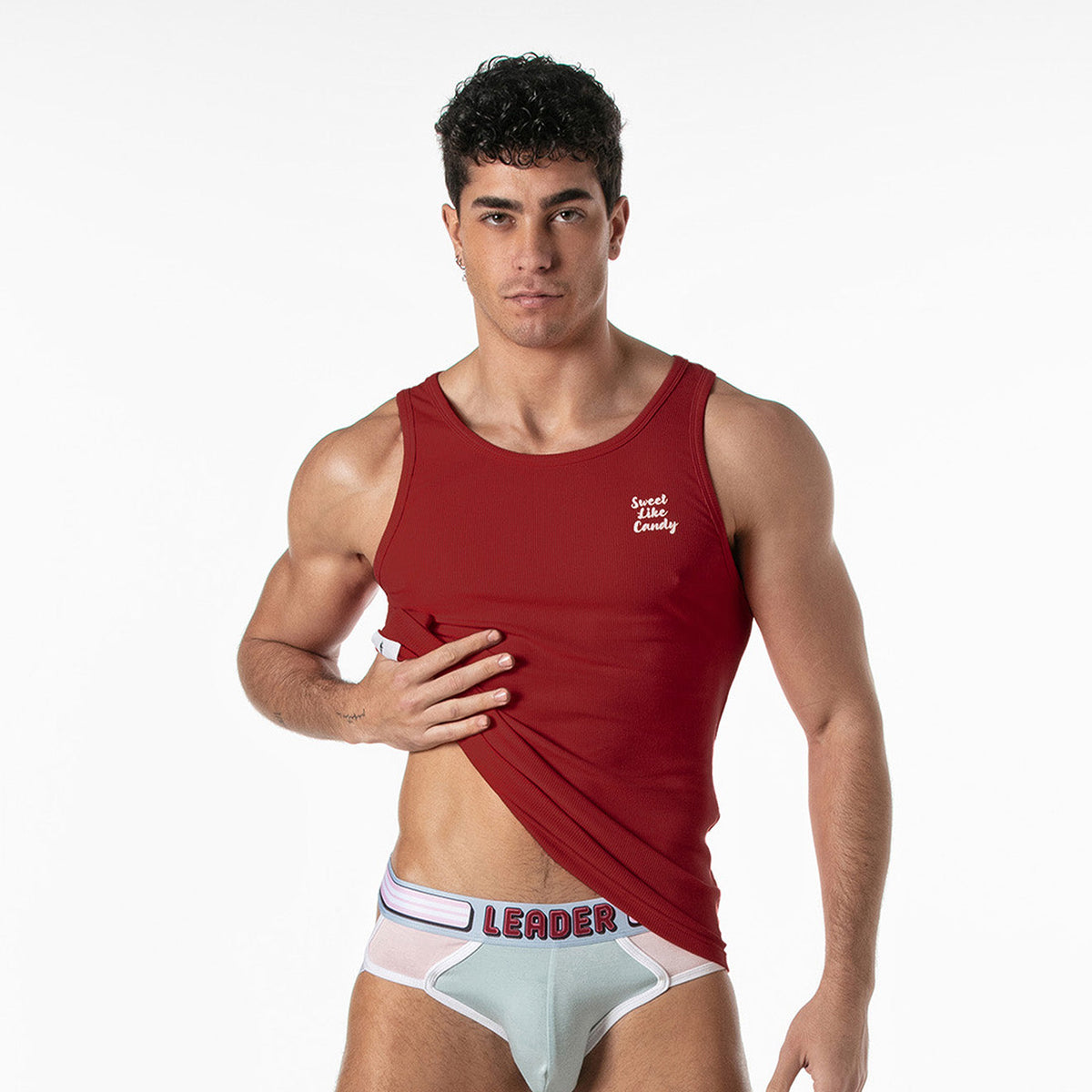 Candy Tank Top Red-0