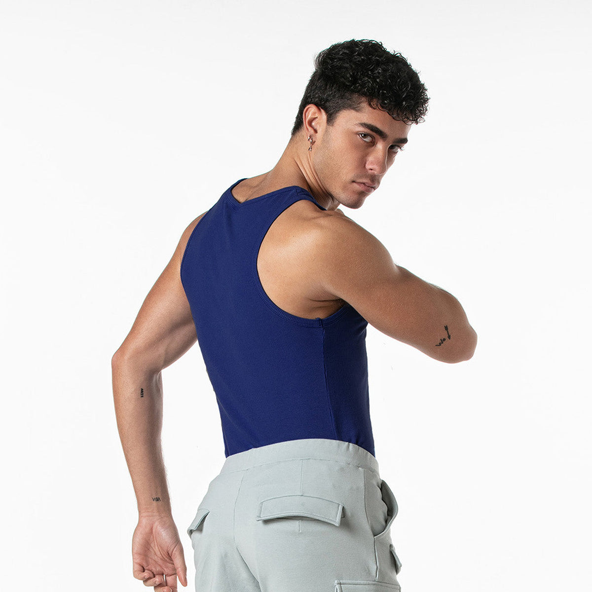 Candy Tank Top Blue-1