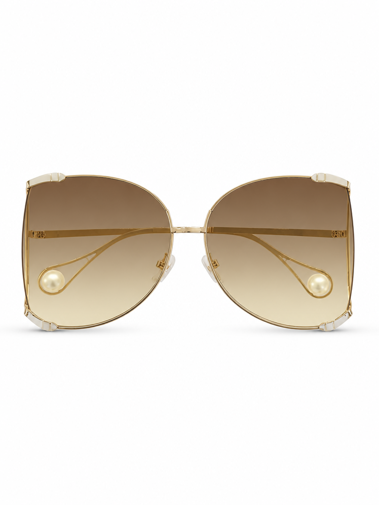 Divine Oversized Pearl Sunglasses-1
