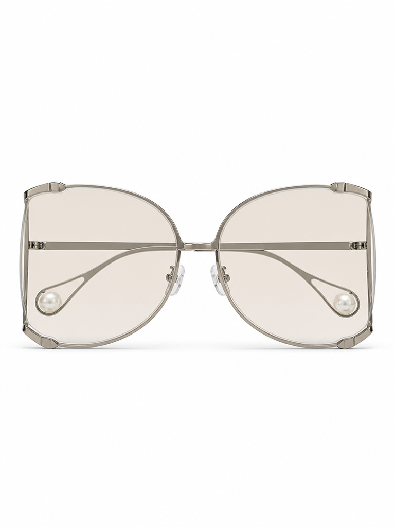 Divine Oversized Pearl Sunglasses-6
