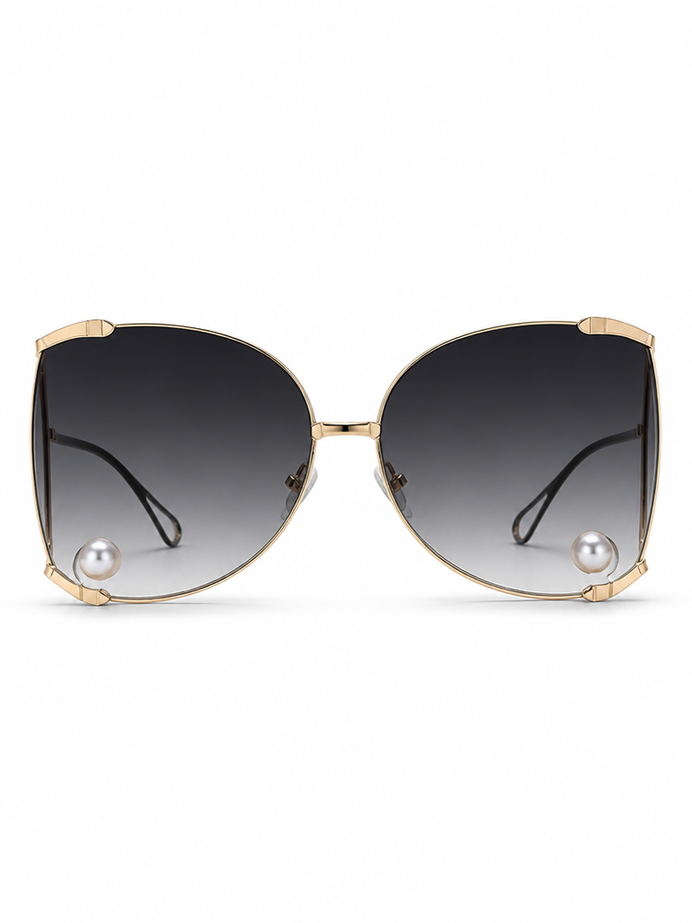 Divine Oversized Pearl Sunglasses-7