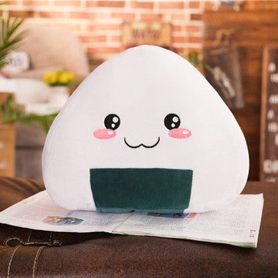 Cartoon Anime Rice Ball Plush Toy-2