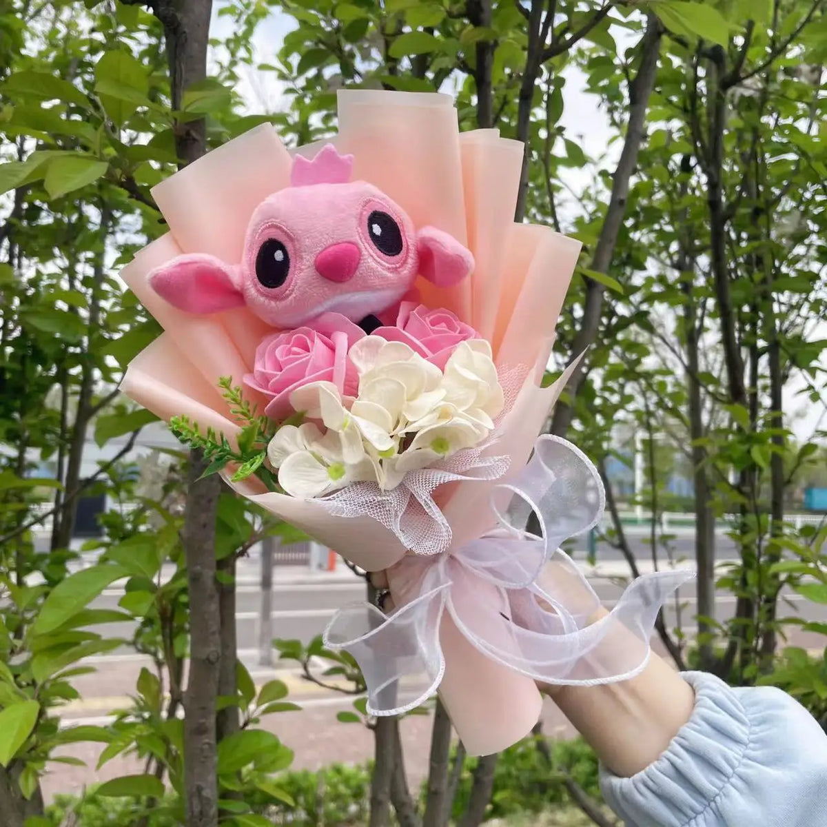 Stitch Creative Handmade Plush Bouquet-1