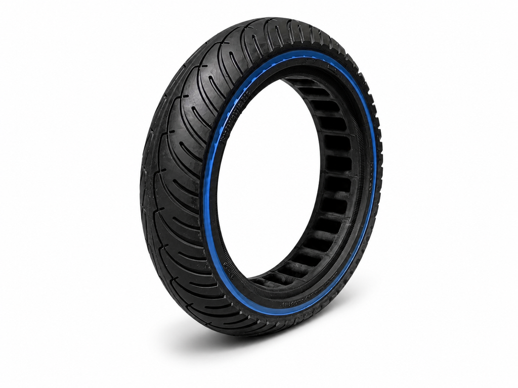 2x E-Scooter Reifen 8.5 x 2.0 – Sportprofil mit blauem Seitenstreifen (50-134)-0