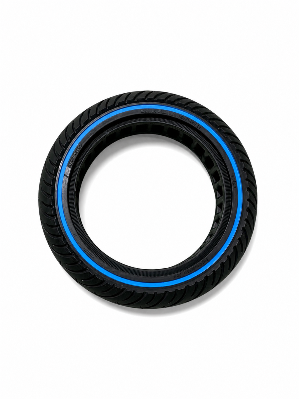 2x E-Scooter Reifen 8.5 x 2.0 – Sportprofil mit blauem Seitenstreifen (50-134)-2