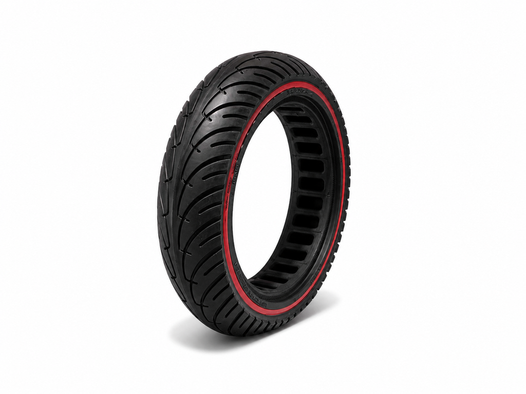 E-Scooter Reifen 8.5 x 2.0 – Sportprofil mit rotem Seitenstreifen-0