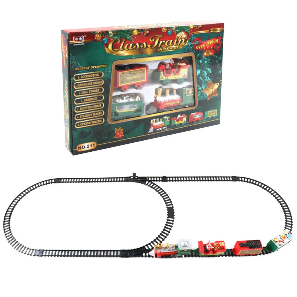 Realistic Christmas Electric Train Set-1