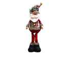 Christmas Santa Leg Table Mantel Decoration Set-0