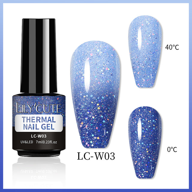Color Changing Thermal Gel Nail Polish-3