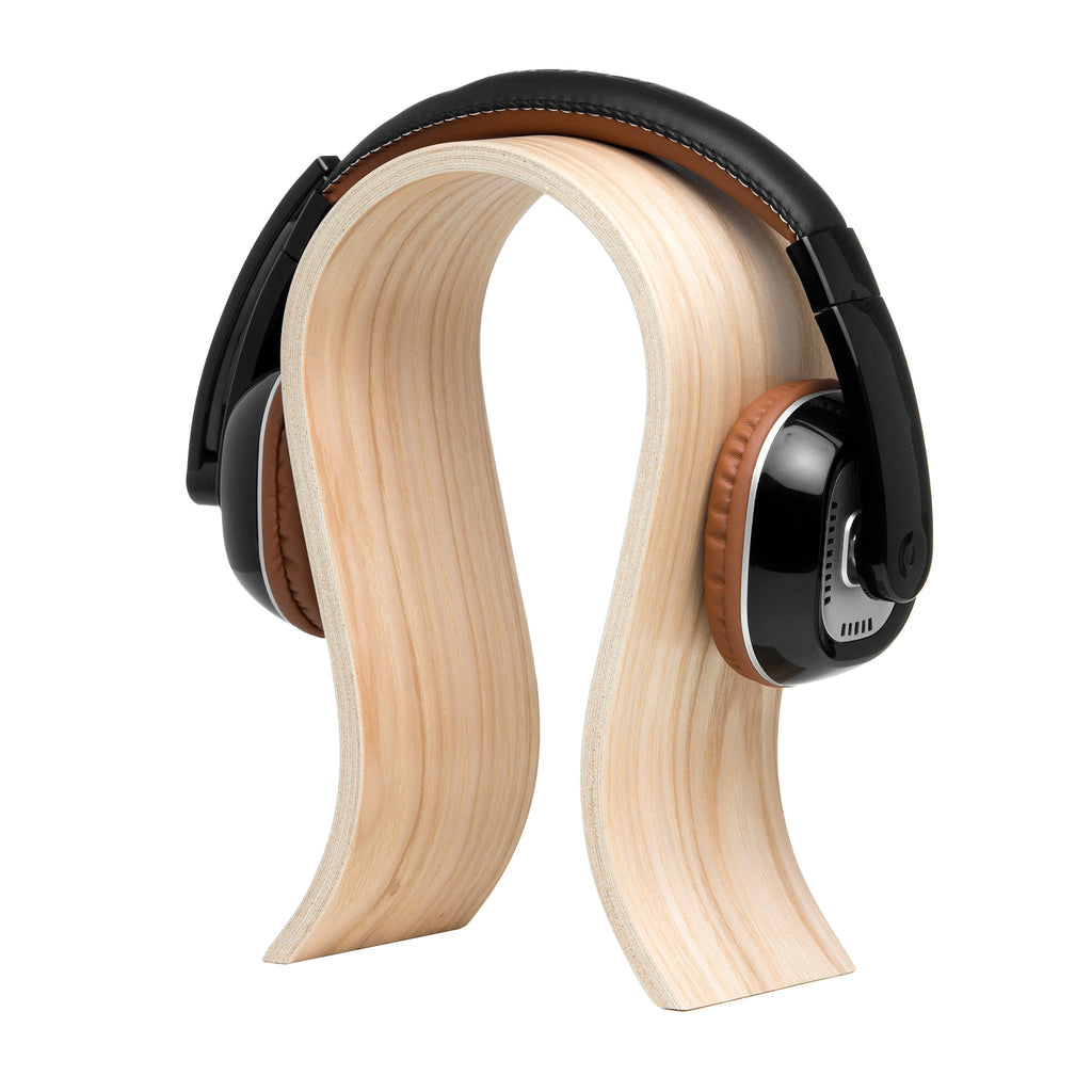 Wooden Headphones Stand, Minimalist, Scandinavian Design-6