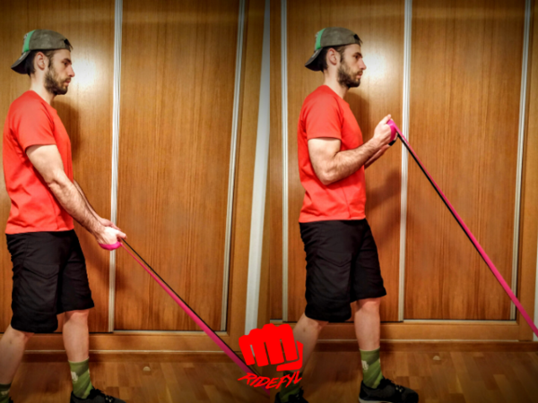 Bandas elásticas de entrenamiento