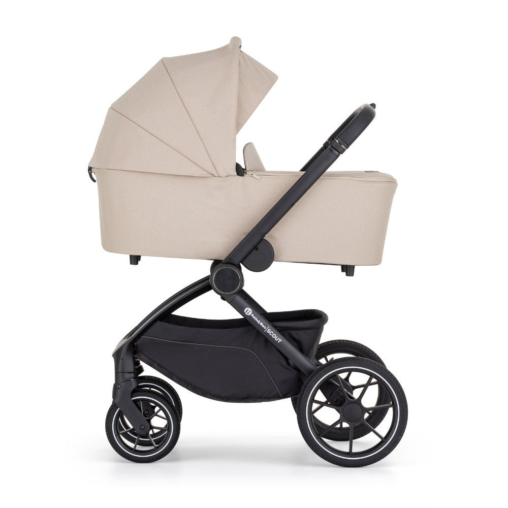 Petite&Mars Kombinált babakocsi SCOUT 2in1 - Soft Mousse
