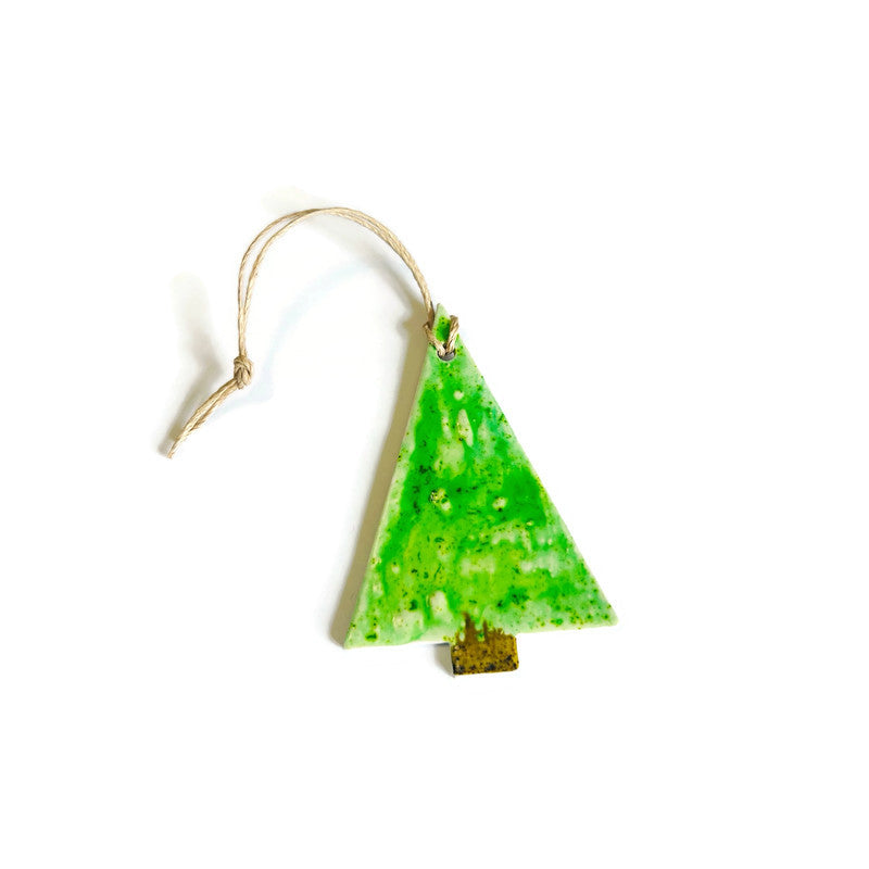 Christmas Tree Shaped Ornament Handmade-0