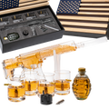Ar15 Whiskey Decanter Gift Premium Barware Gift Elegant Drinkware Collection-0
