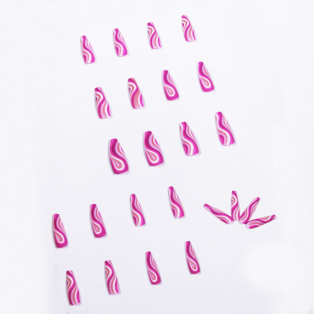 Detachable Artistic Wearable Finished Fake Nails-2