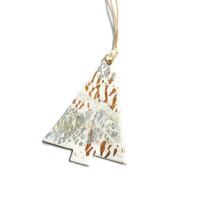 Tree Shaped Christmas Ornament Handmade-2
