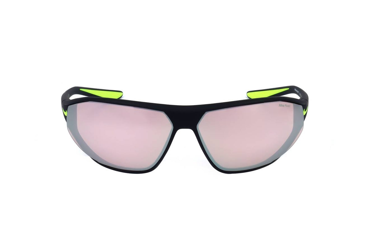 NIKE SUNGLASSES Mod. AERO SWIFT MATTE BLACK ROAD CHROME-2