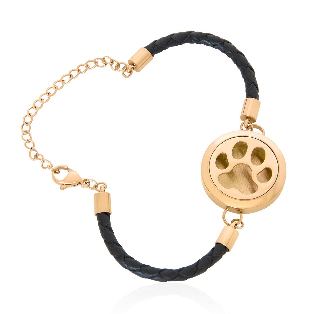 Paw Essential Oil Bracelet FBR042RE-0