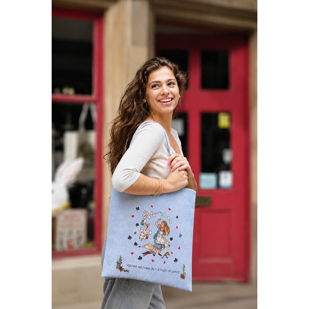 Alice in Wonderland Tea Party - Flat Bag-4